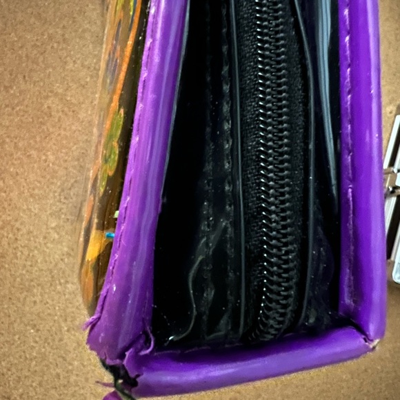 Lisa Frank teddy bear binder zip up - Picture 6 of 8